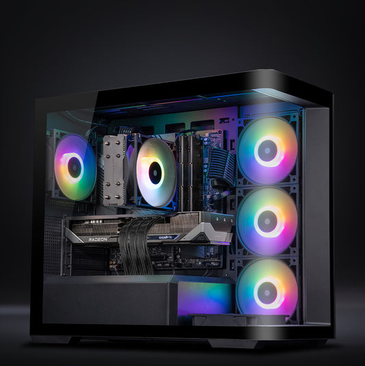 TECH SHOW AMD Combo : L7 (NIMBUS) / Ryzen 5 7500F + RX 9070 XT