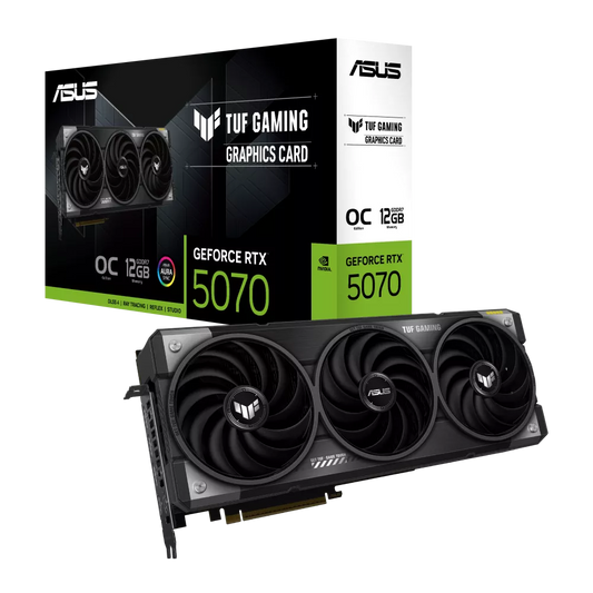 Upgrade to ASUS GeForce RTX 5070 TUF OC - 12GB