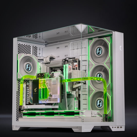 Artisan 12 : White Ultracore / Ryzen 7 9800X3D + GeForce RTX 5090