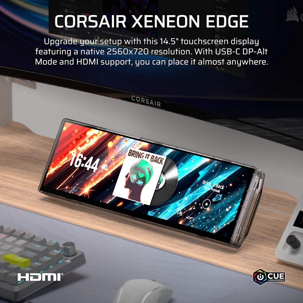 Corsair Xeneon Edge 14.5" LCD Touchscreen - Crystal