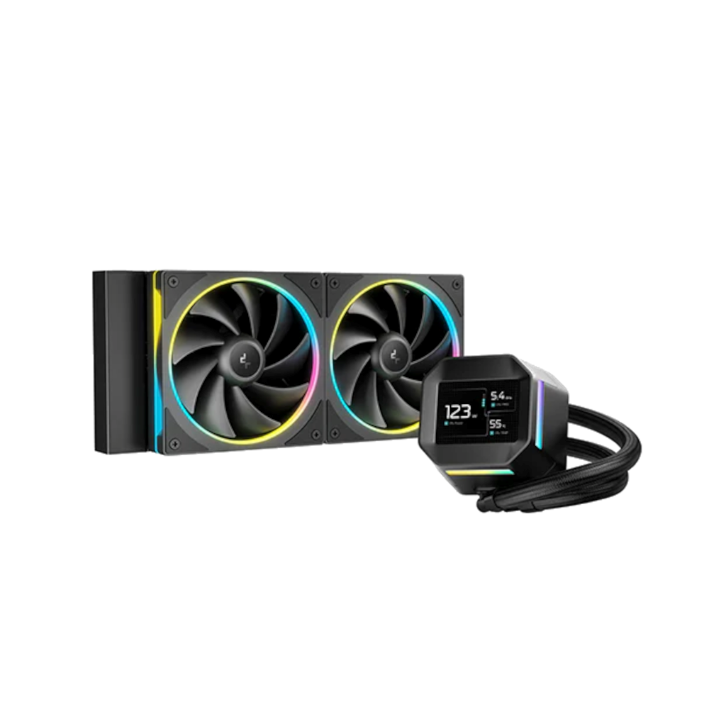 Upgrade to Deepcool LM240 2.4” LCD ARGB 240mm (AMD Wraith Stealth Cooler Base)