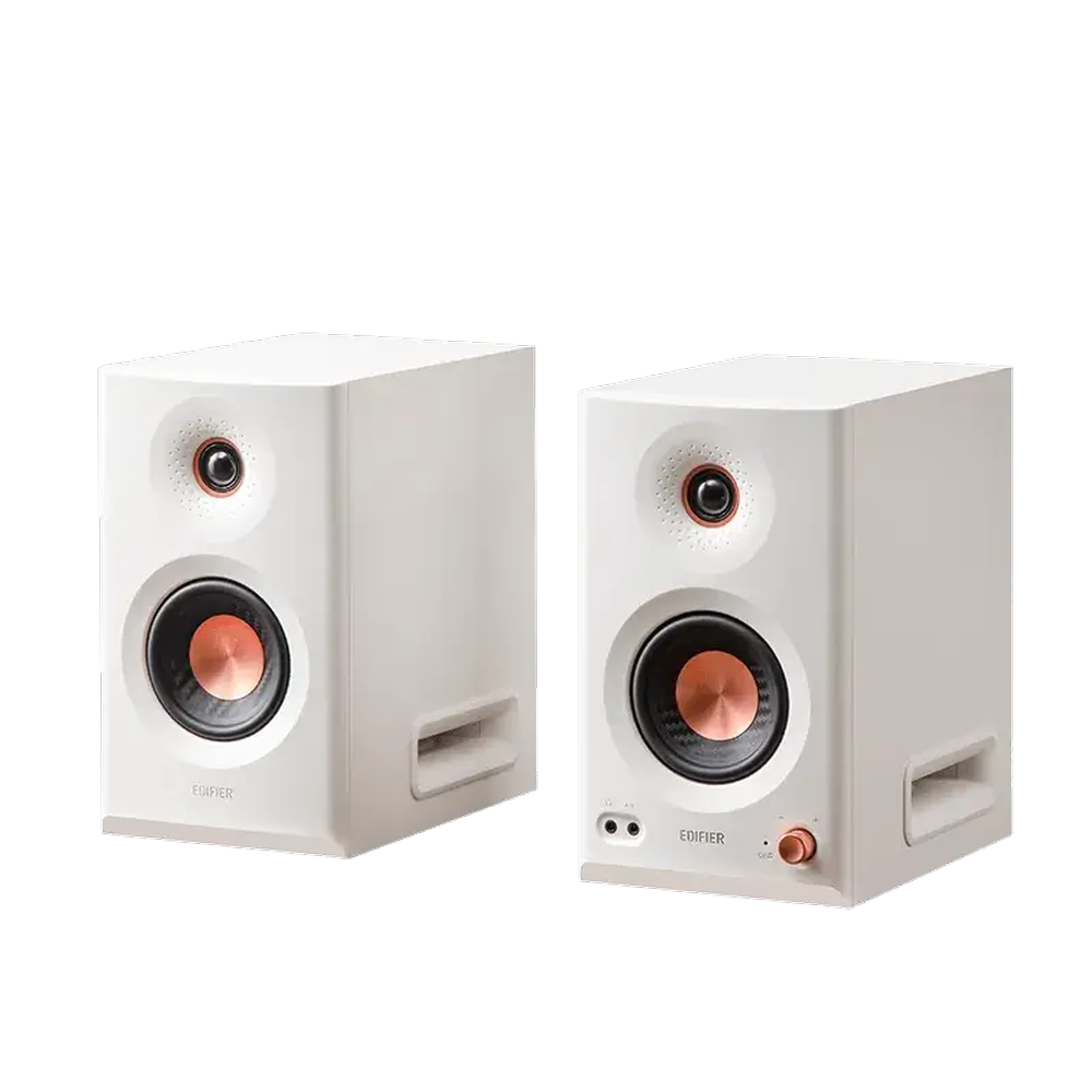 Edifier MR5 Tri-amped Powered Studio Monitor Speakers - White