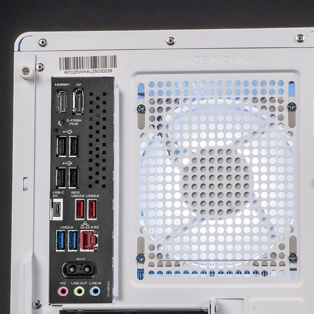NZXT H3 - White : L3 AMD / Ryzen 5 7500F + GeForce RTX 5060 Ti