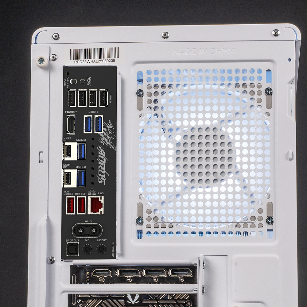 White Lunchbox : L7 X3D Gaming / Ryzen 7 9800X3D + GeForce RTX 5070 Ti