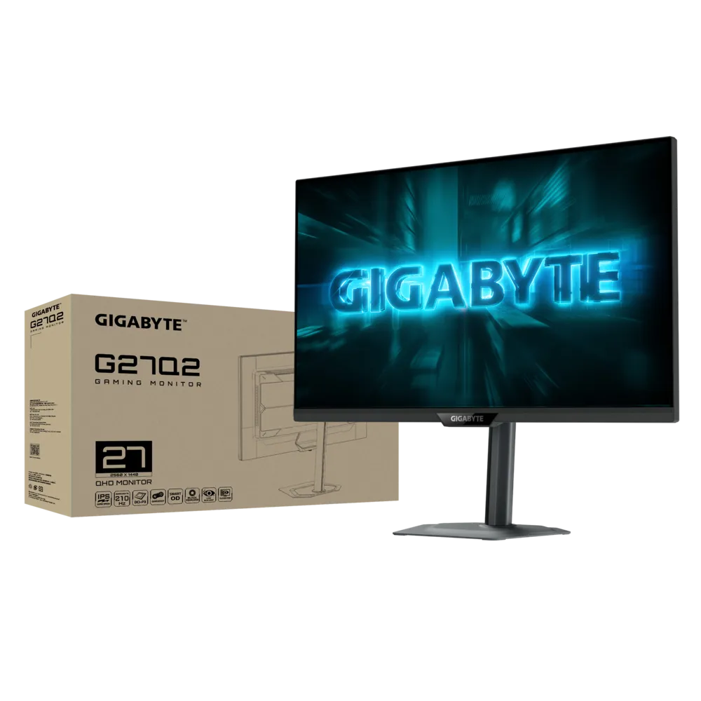 Gigabyte G27Q2 QHD 27" 210Hz SS IPS Panel (G-SYNC)