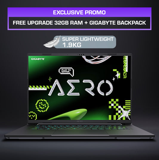 Gigabyte Aero X16 / Ryzen AI 7 350 + GeForce RTX 5060