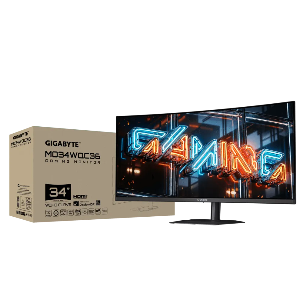 Gigabyte MO34WQC36 34" WQHD 360Hz QD-OLED