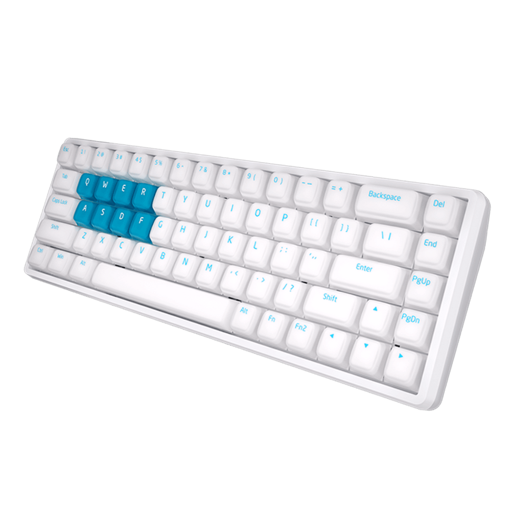 Lamzu Atlantis Pro Keyboard Magnetic Switch Polar White