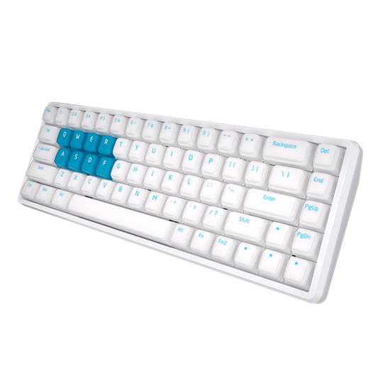 Lamzu Atlantis Pro Keyboard Magnetic Switch Polar White