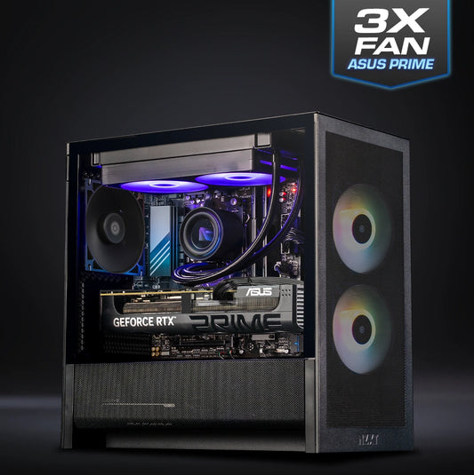 NZXT H3 - Black : L7 X3D Gaming / Ryzen 7 9800X3D + GeForce RTX 5070 Ti
