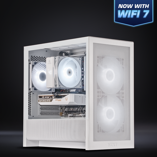 NZXT H3 Special 1 - White : L3X AMD / Ryzen 5 7500F + RTX 5060 Ti