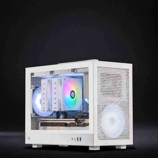 White Lunchbox : L7 X3D Gaming / Ryzen 7 9800X3D + GeForce RTX 5070 Ti