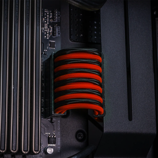 Cable Sleeve Kit - Black/Red