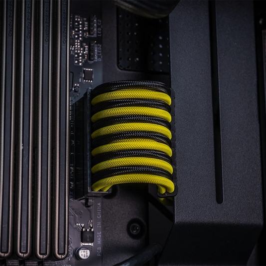 Cable Sleeve Kit - Black/Yellow