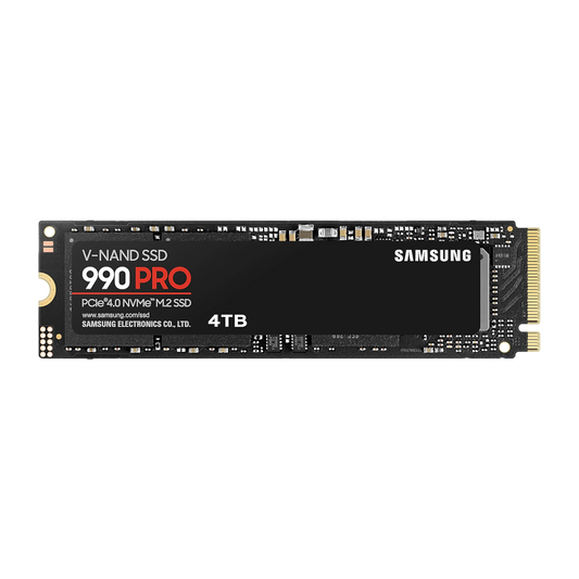 Upgrade to 4TB Samsung 990 Pro Gen4 SSD (R: 7450 | W: 6900)