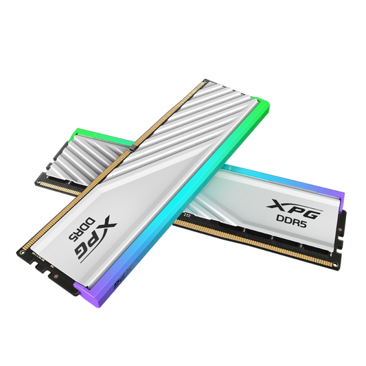 Upgrade to 64GB ADATA Lancer Blade RGB DDR5 6000MHz CL30 (White) (32x2) (For Base 48GB KLEVV)
