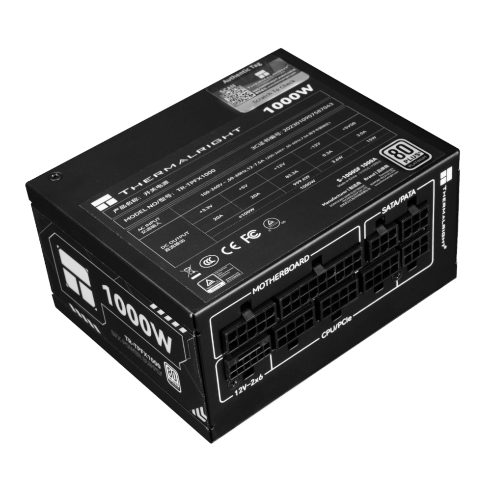 Upgrade to 1000W Thermalright TPFX SFX 80+ Platinum