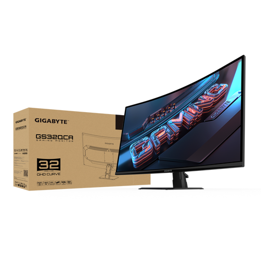 Gigabyte GS32QCA Curved 31.5" QHD 180Hz OC VA Panel