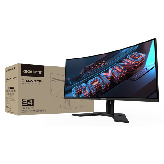 Gigabyte G34WQCP Curved 34" UWQHD 180Hz VA Panel