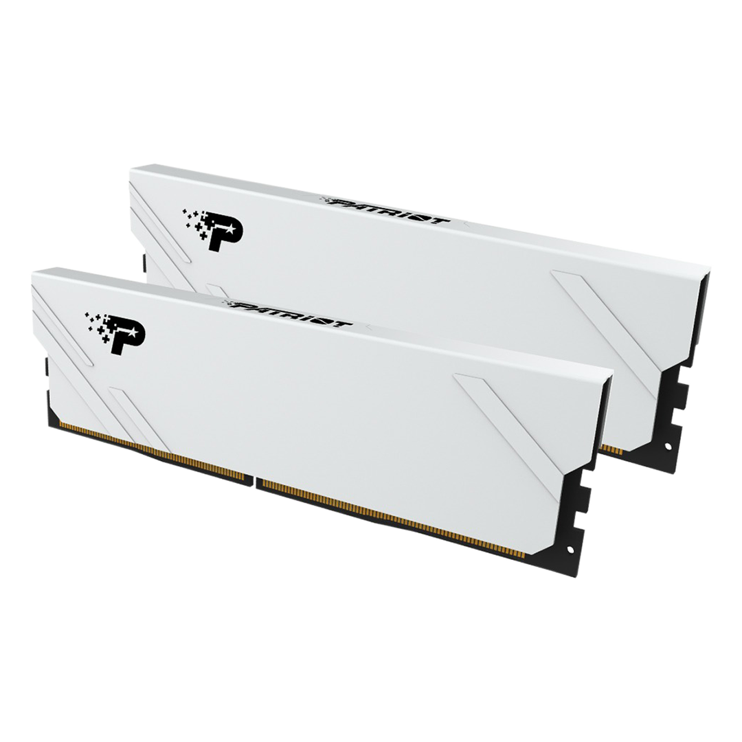 Upgrade to 32GB Patriot SL Sig DDR5 6400MHz CL34 Low Latency (16x2) (White) (16GB Patriot 6400MHz Base)