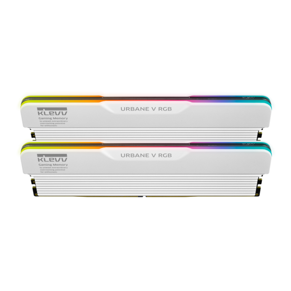 Upgrade to 32GB KLEVV Urbane V RGB DDR5 6400 CL30 (16x2) (White) (For 32GB KLEVV 6400MHz Base)