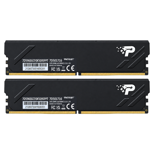Upgrade to 32GB Patriot SL Sig DDR5 6000MHz CL36 (M-D V1) (16x2) (AMD Only) (For 16GB Patriot 6000MHz Base)