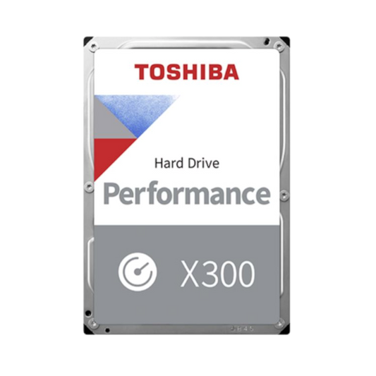 4TB Toshiba 3.5" 7200RPM Harddrive (X300)