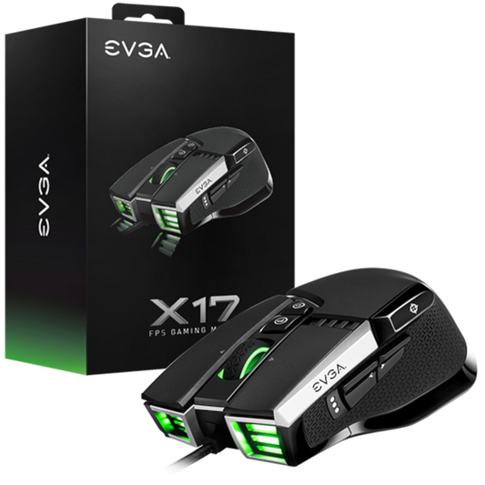 EVGA X17 Mouse Black