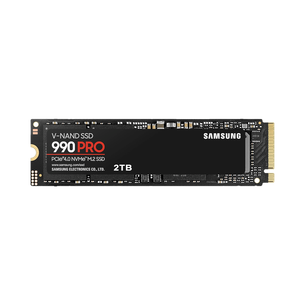 Upgrade to 2TB Samsung 990 Pro Gen4 SSD (R: 7450 | W: 6900)