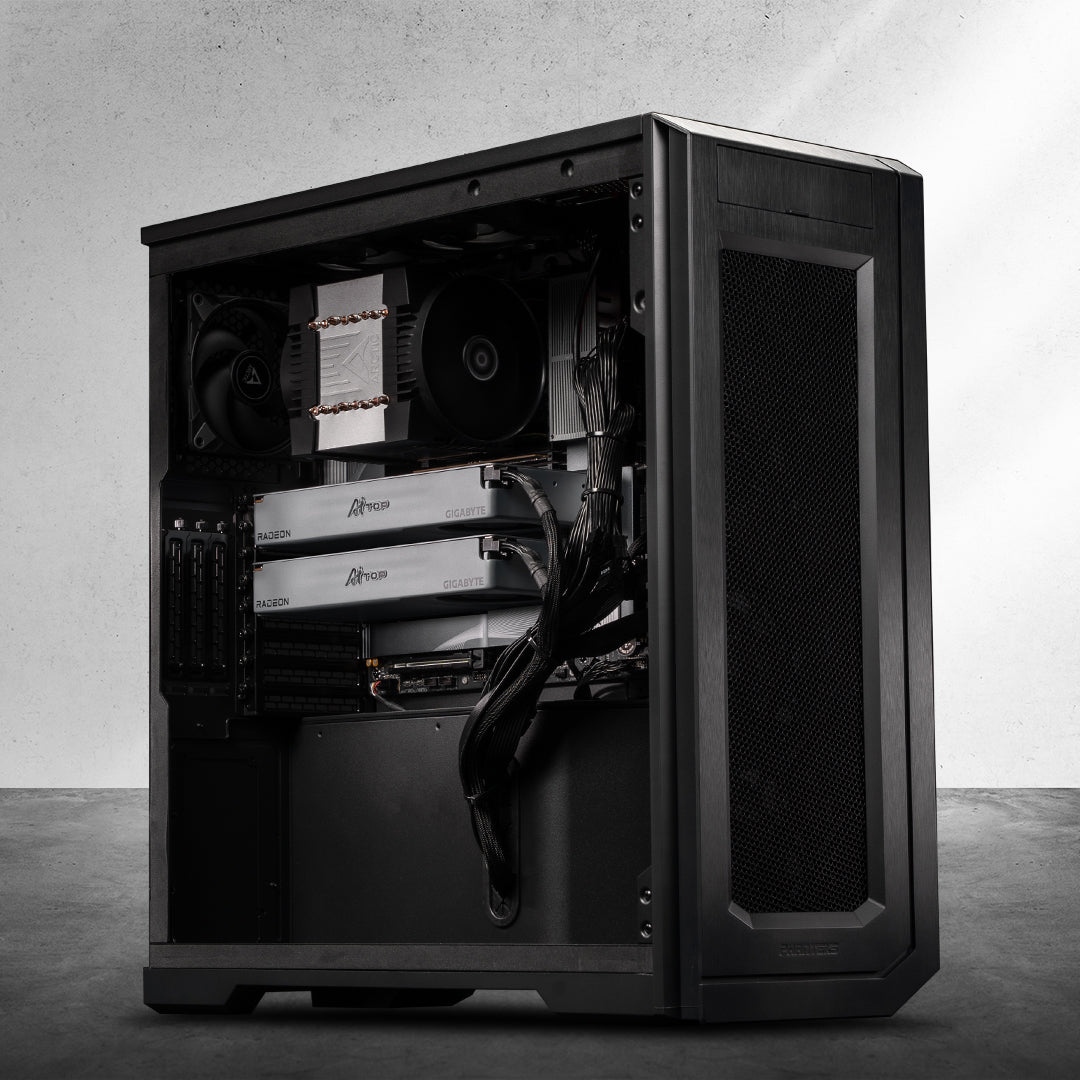 AI Pro Ultrafocus : AMD Workstation / Threadripper 9960X + 2x Radeon AI Pro R9700