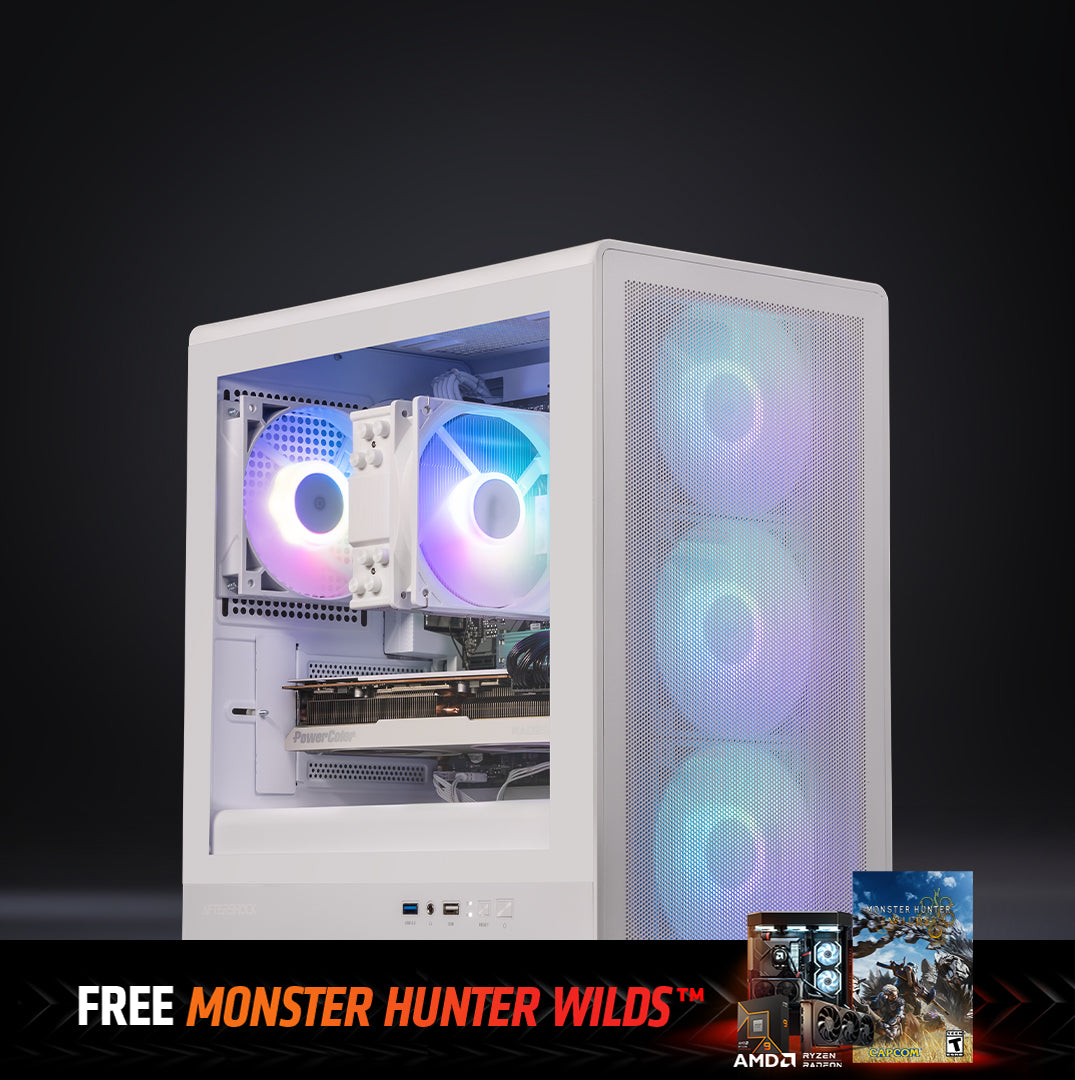 AMD Combo : Level 3 / Ryzen 5 5600 + Radeon RX 7700XT (White)