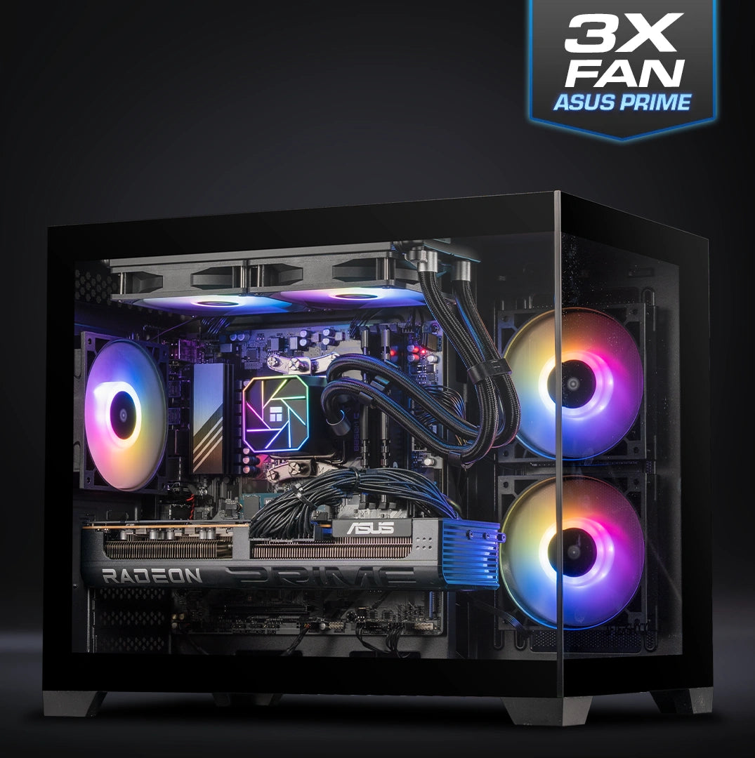 AMD X3D : Level 8X / Ryzen 7 9800X3D + Radeon RX 9070 XT