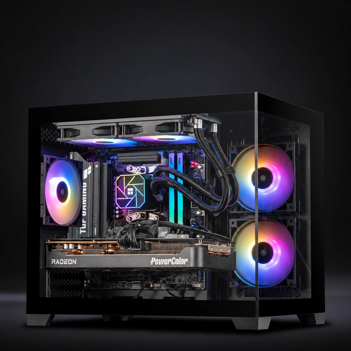 AMD X3D : Level 8X / Ryzen 7 9800X3D + Radeon RX 9070 XT