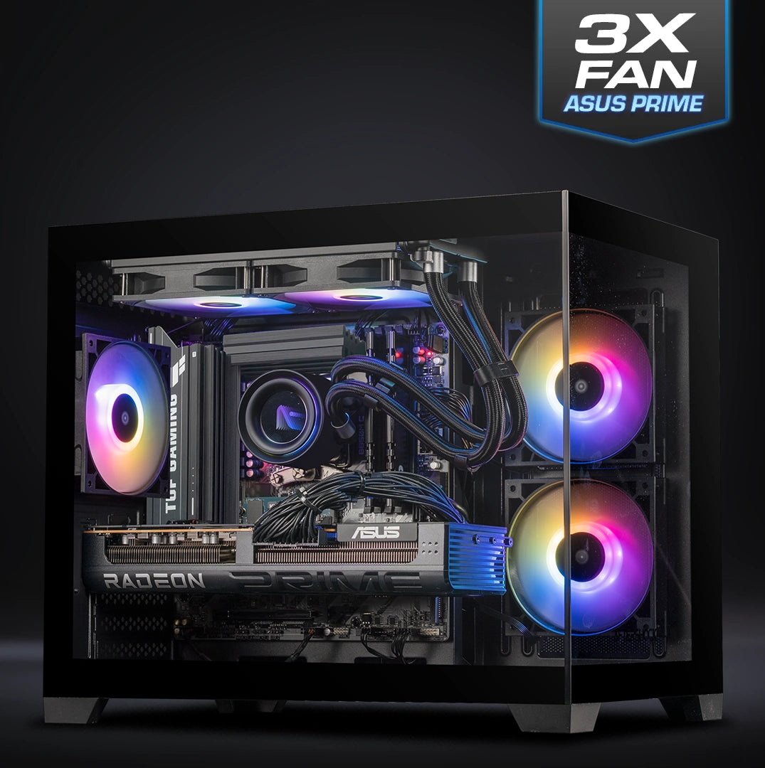 AMD X3D : Level 8X / Ryzen 7 9800X3D + Radeon RX 9070 XT