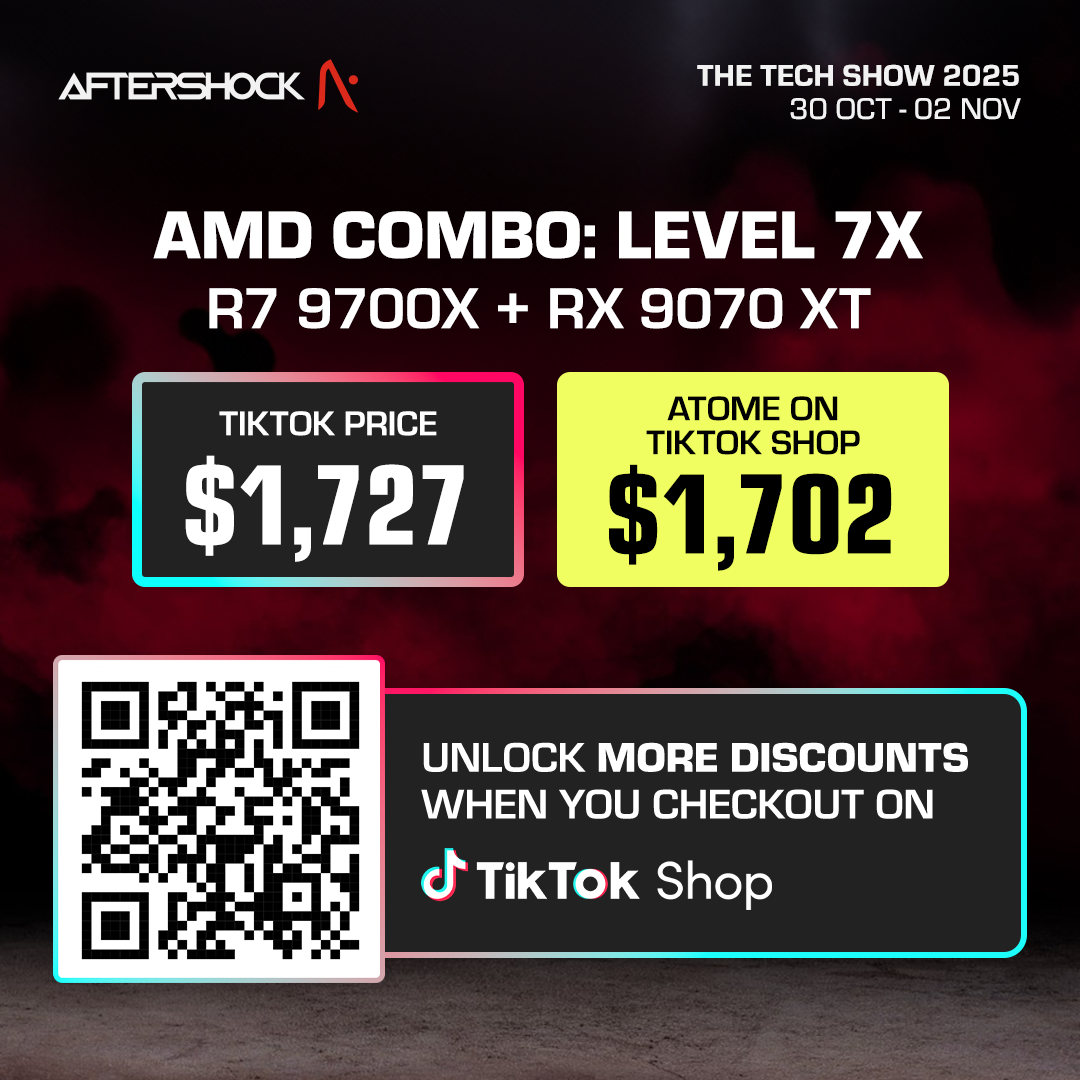 AMD Combo : Level 7X / Ryzen 7 9700X + Radeon RX 9070 XT (GGB)