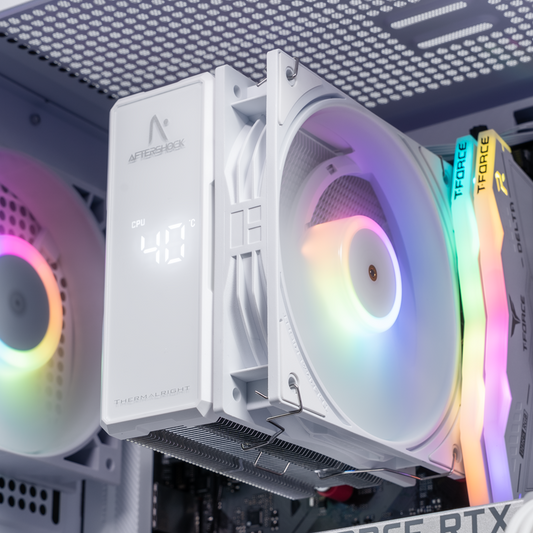 Upgrade to Thermalright Assassin X 120 R Digital ARGB - AFTERSHOCK Edition (White)