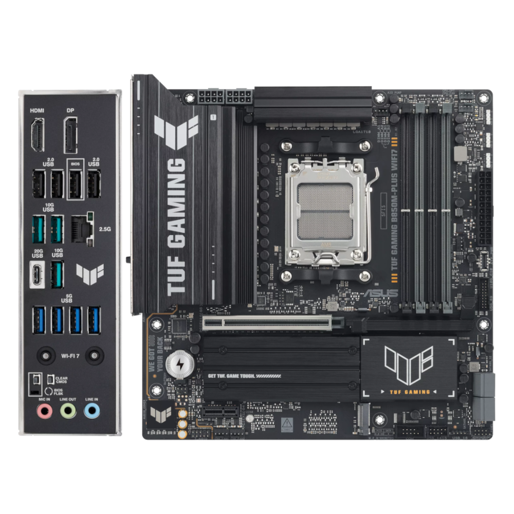 Upgrade to ASUS B850M-Plus TUF Gaming WIFI7 (For Base Gigabyte B850M)