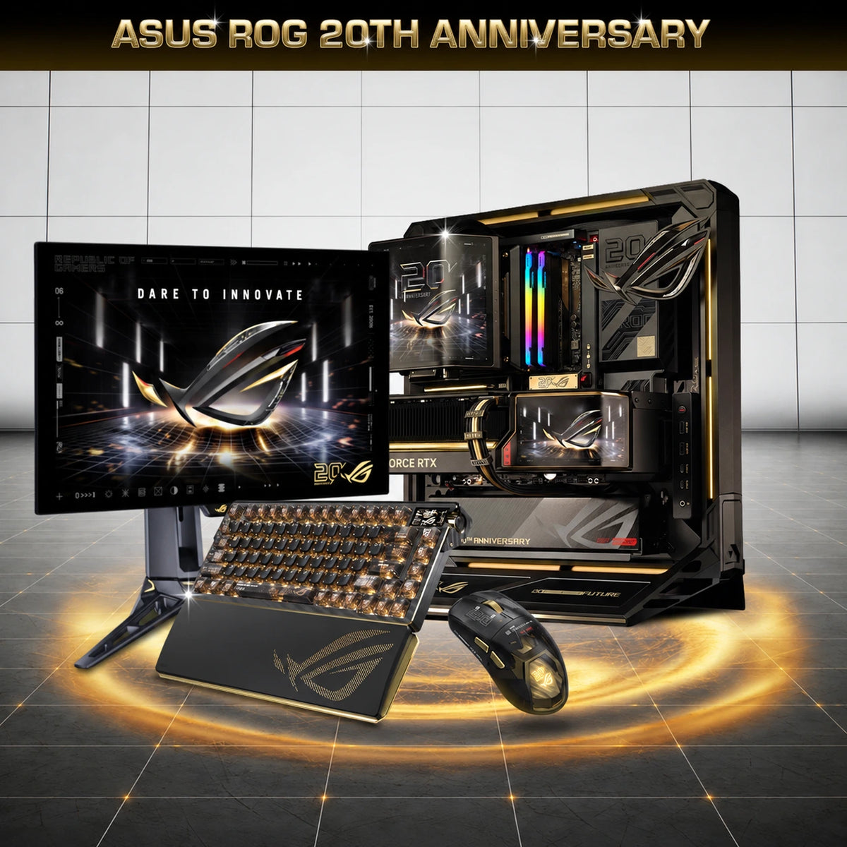 ASUS ROG CROSSHAIR Edition 20 / Ryzen 9 9950X3D2 + GeForce RTX 5090