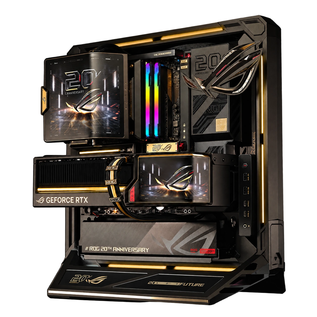 ASUS ROG CROSSHAIR Edition 20 / Ryzen 9 9950X3D2 + GeForce RTX 5090