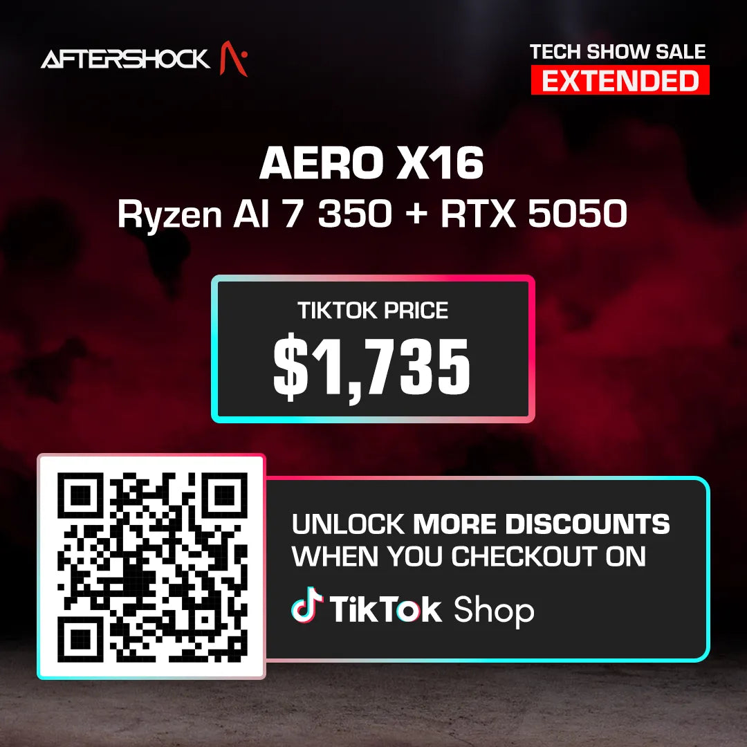 Gigabyte Aero X16 / Ryzen AI 7 350 + GeForce RTX 5050