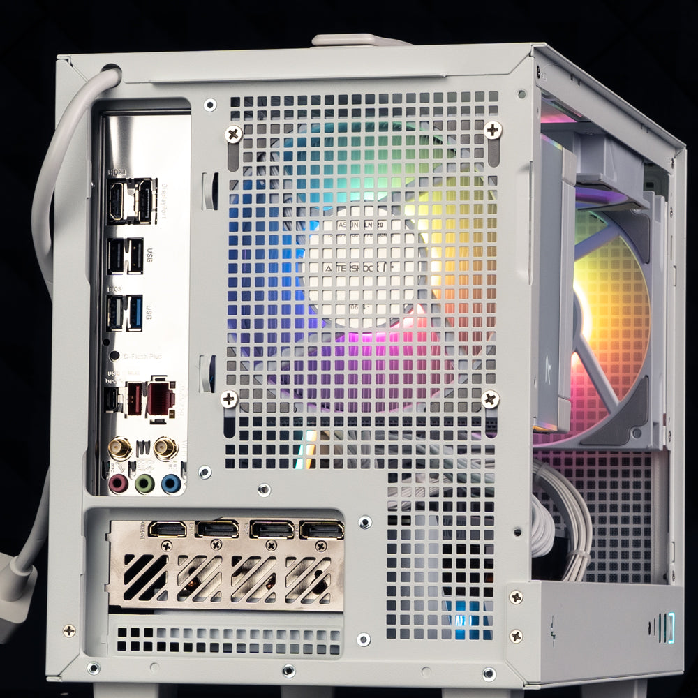 Compact Series : Lunchbox (White) / Ryzen 7 7700 + GeForce RTX 4070 SUPER