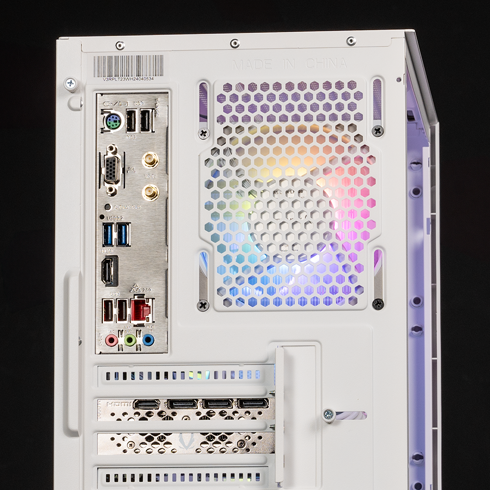 Special Series : White Rapid 2 / Ryzen 5 7600 + GeForce RTX 4060 Ti