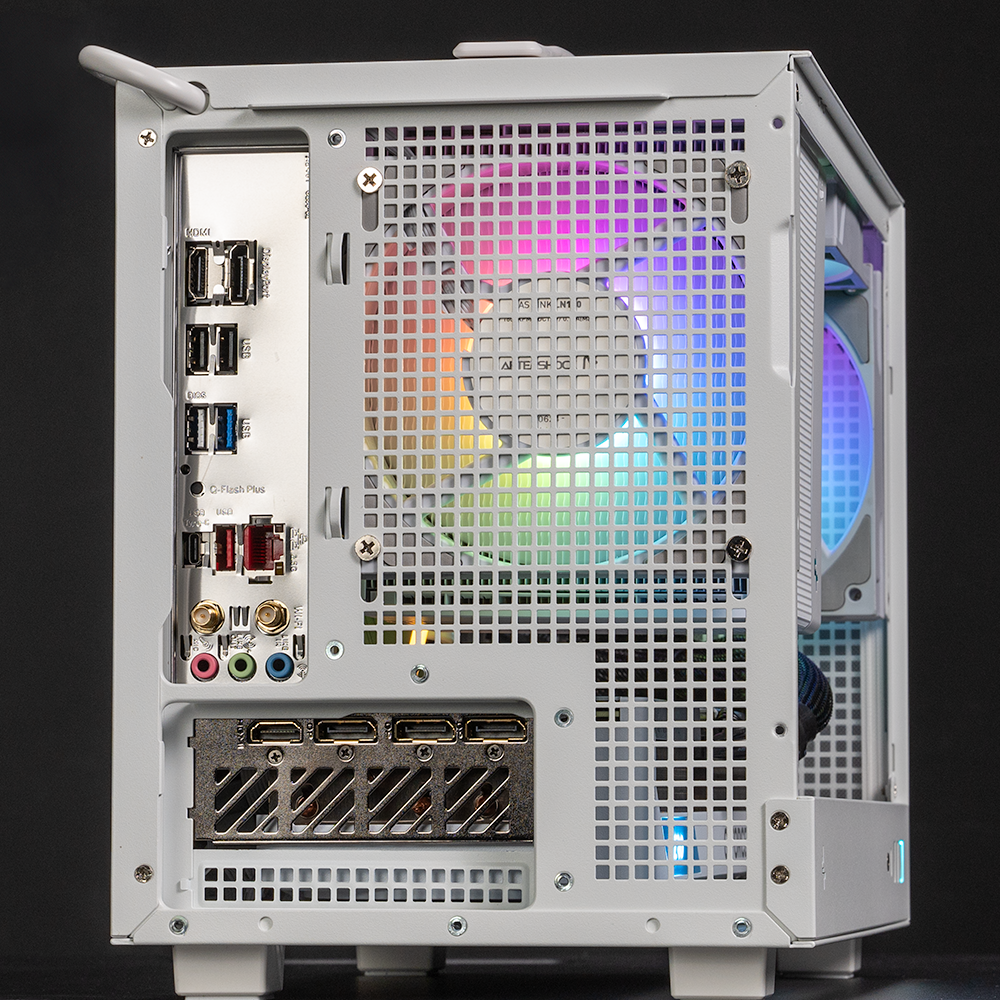 Compact Series : LUNCHBOX (White) / R7 7800X3D + GeForce RTX 4070 Ti