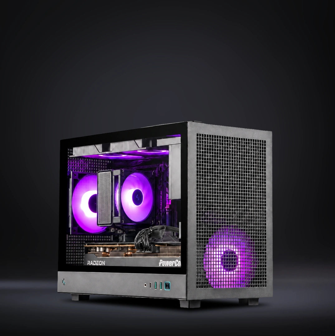 Black Lunchbox : AMD Combo L7X / Ryzen 7 7700 + Radeon RX 9070 XT