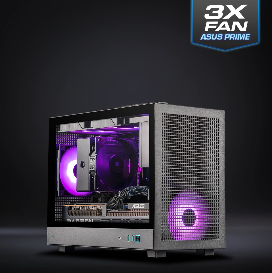Black Lunchbox : AMD X3D L8 / Ryzen 7 7800X3D + Radeon RX 9070 XT