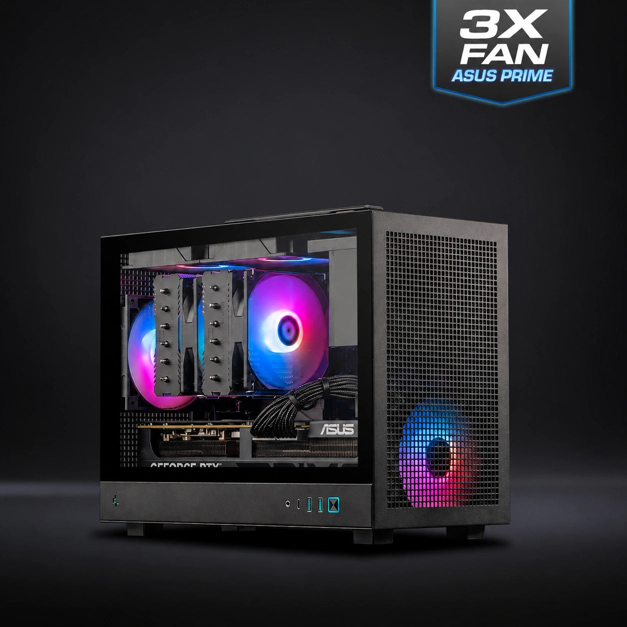 Black Lunchbox : L7 X3D Gaming / Ryzen 7 9800X3D + GeForce RTX 5070 Ti