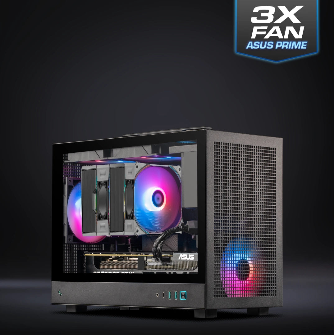 Black Lunchbox : L7 X3D Gaming / Ryzen 7 9800X3D + GeForce RTX 5070 Ti