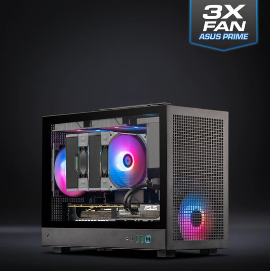 Black Lunchbox : L7 X3D Gaming / Ryzen 7 9800X3D + GeForce RTX 5070 Ti