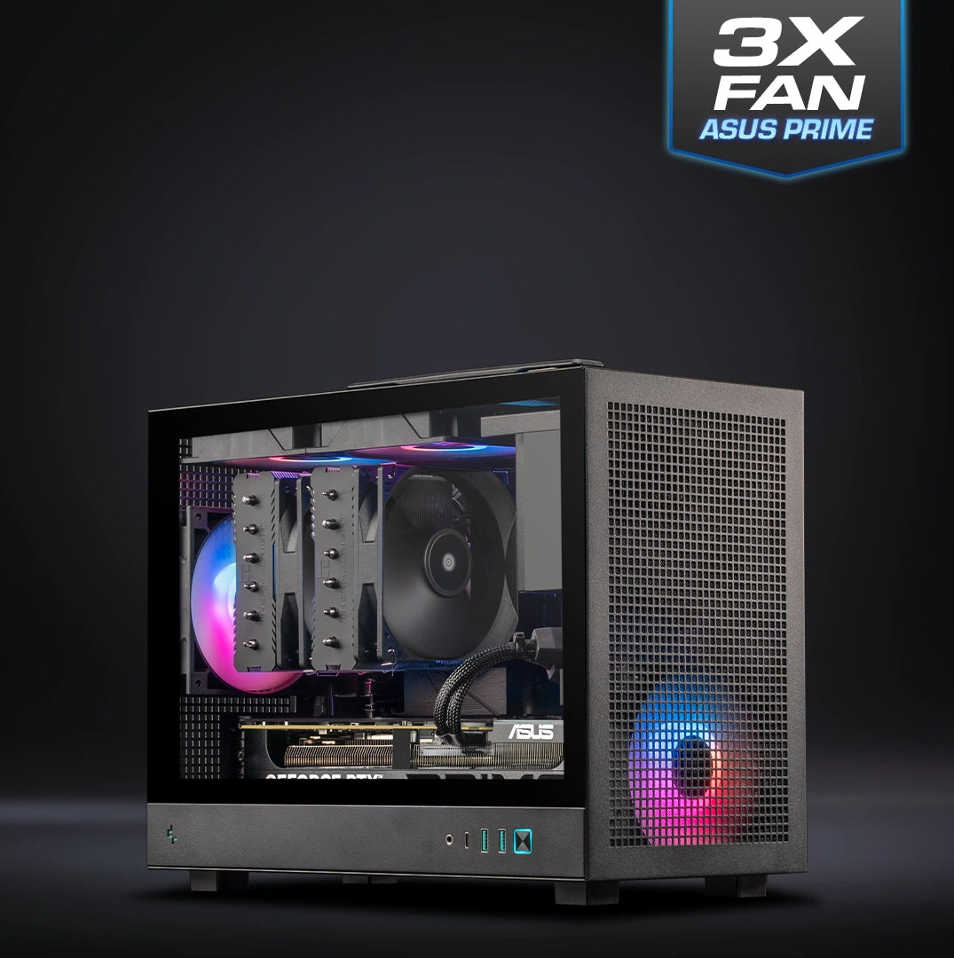 Black Lunchbox : L7 X3D Gaming / Ryzen 7 9800X3D + GeForce RTX 5070 Ti