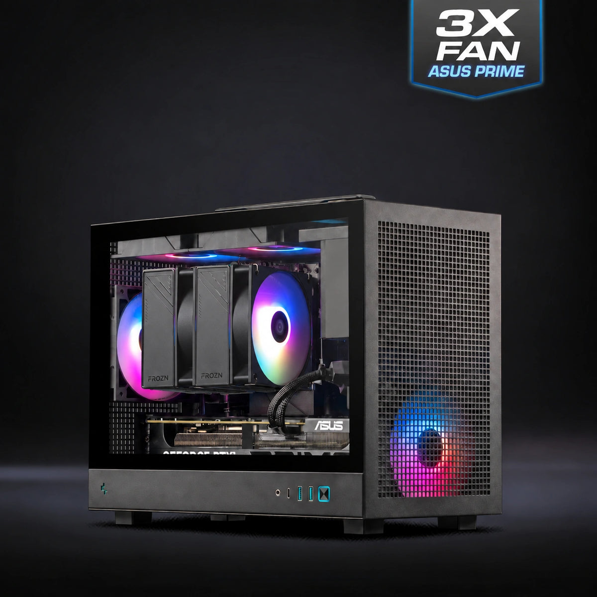 Black Lunchbox : L7 X3D Gaming / Ryzen 7 9800X3D + GeForce RTX 5070 Ti